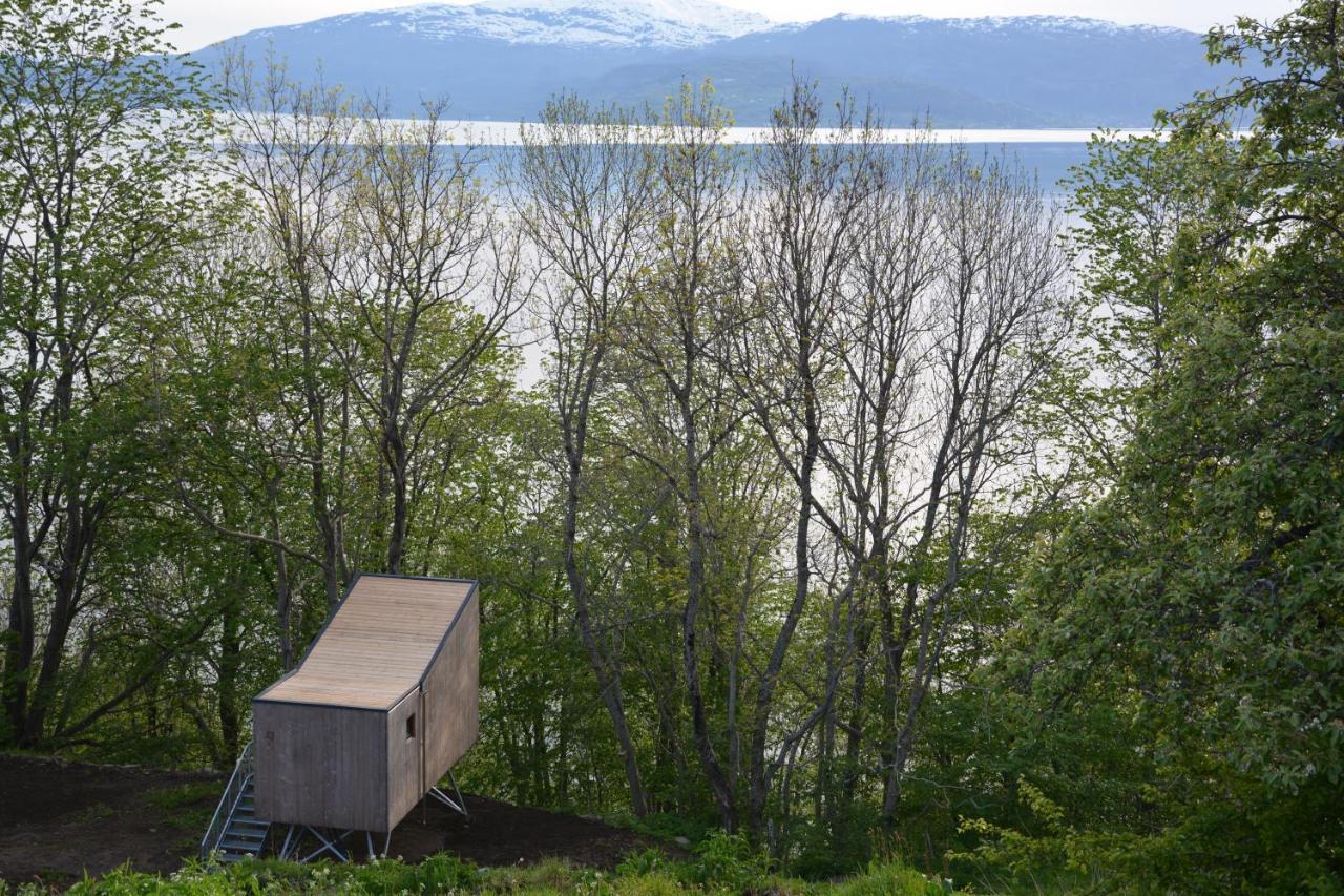 Treehut, Nature, Birds, Silence And Fjord Samlanes エクステリア 写真