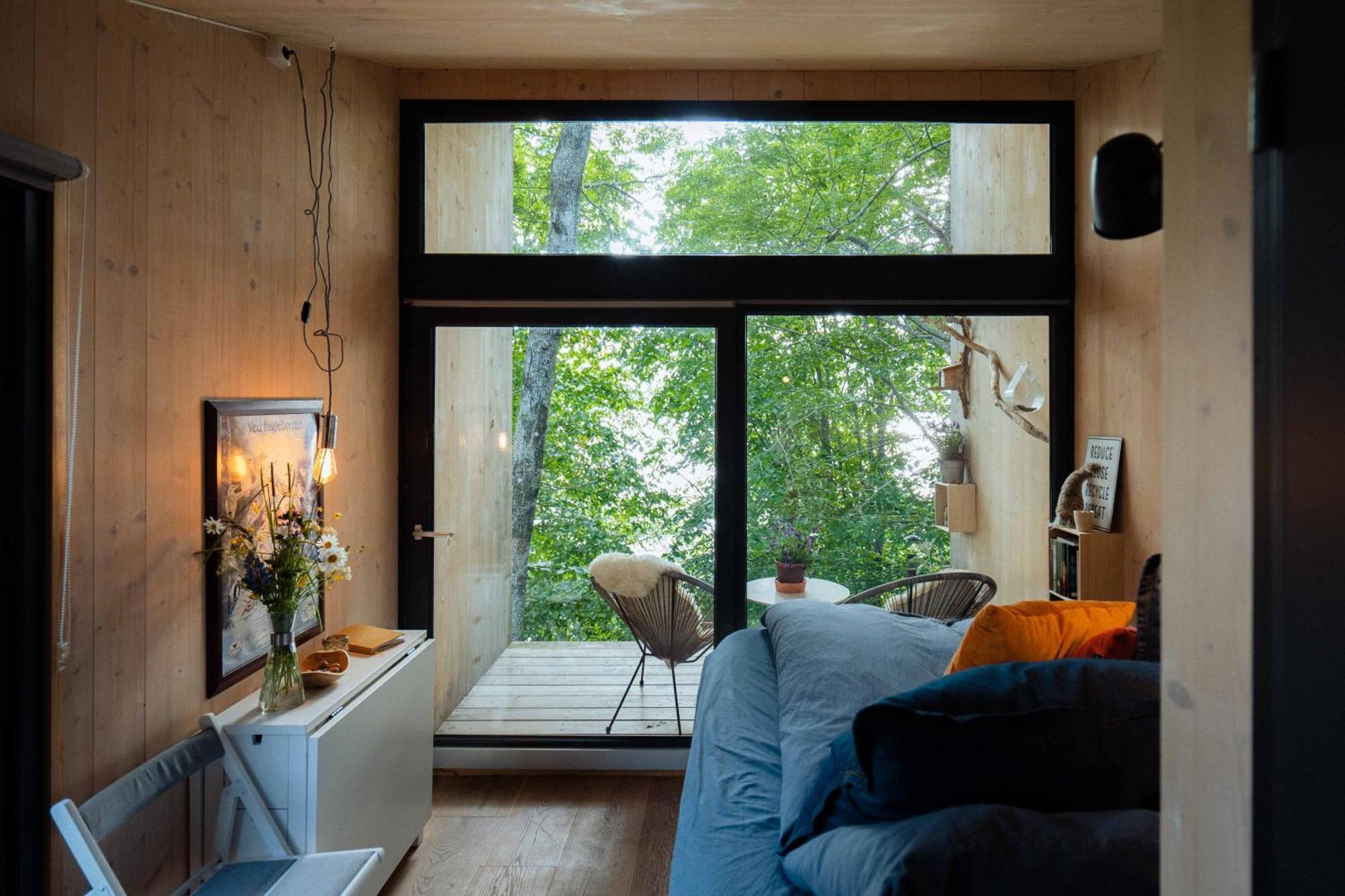 Treehut, Nature, Birds, Silence And Fjord Samlanes エクステリア 写真